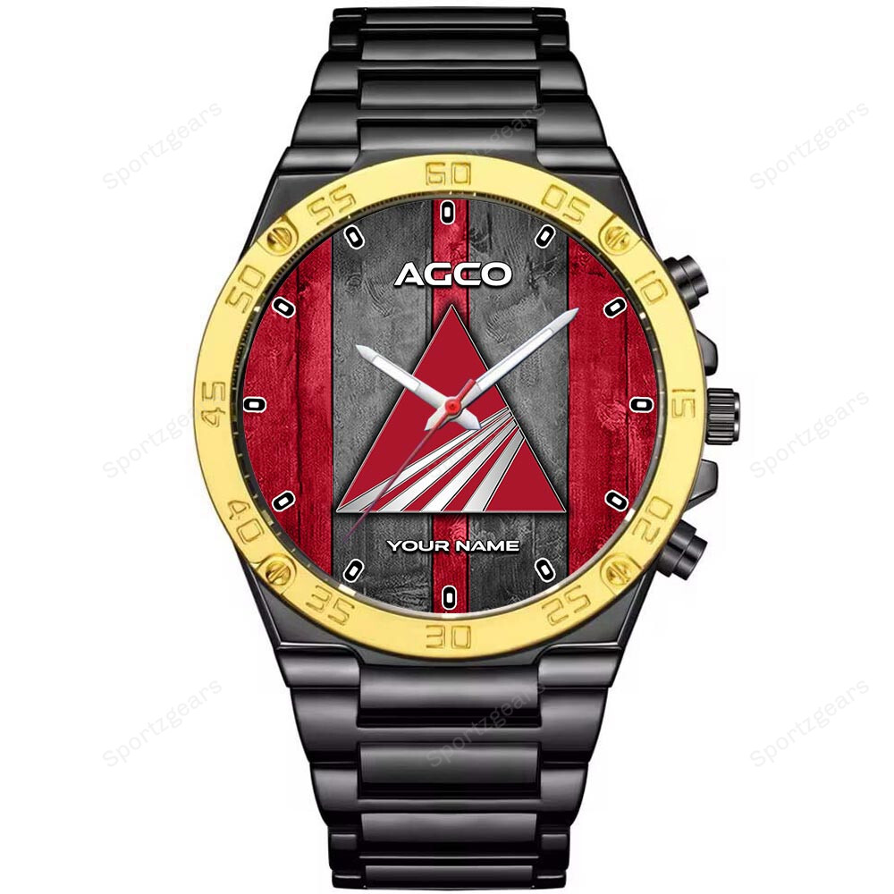 Goalzenith AGCO Tractor Personalized New Hand Watch Gift For Fans