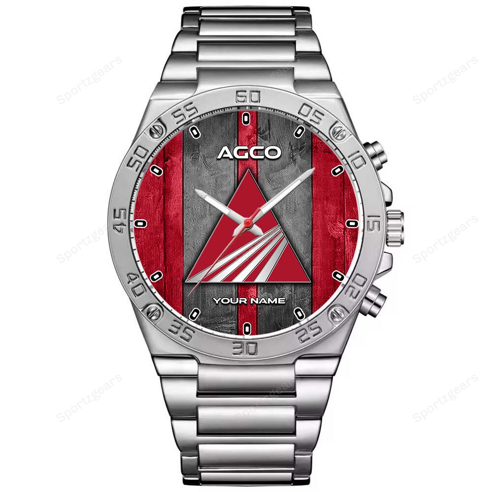 Goalzenith AGCO Tractor Personalized New Hand Watch Gift For Fans