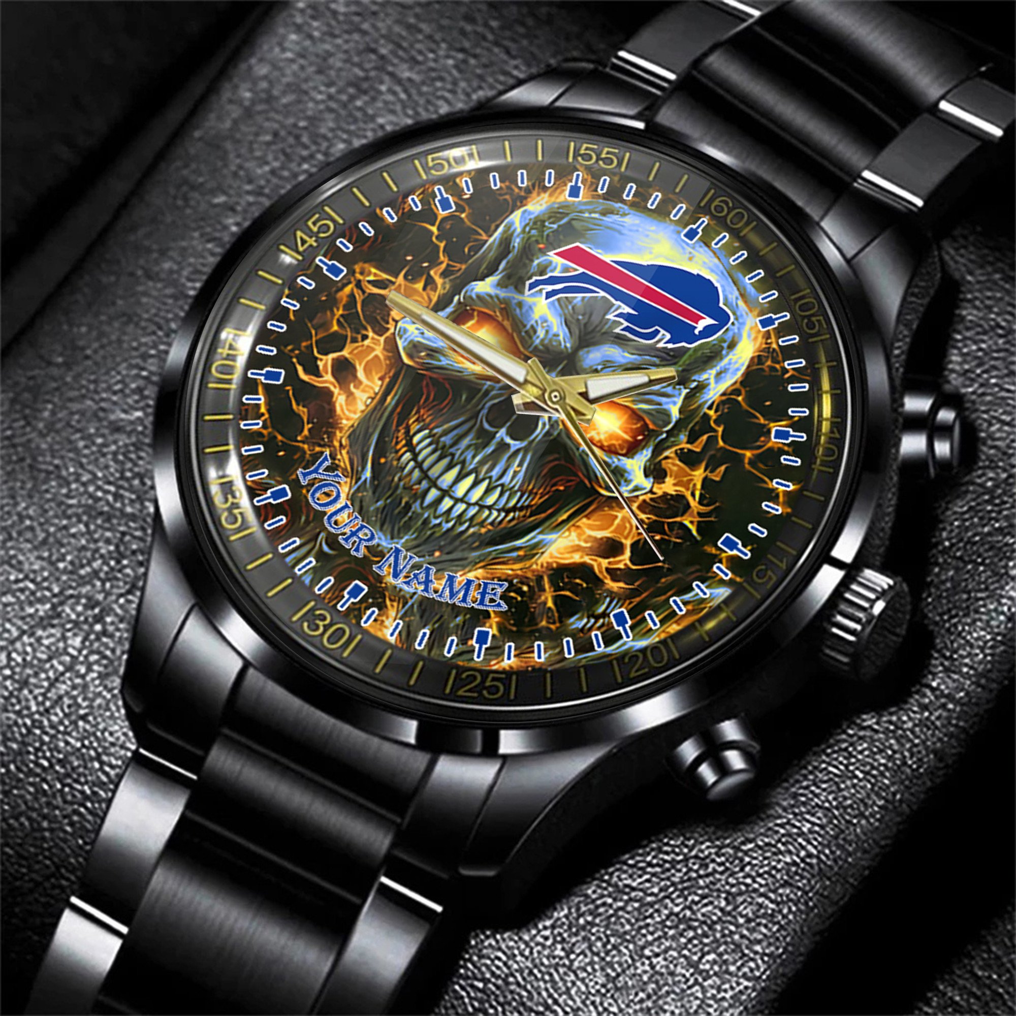 Goalzenith Buffalo Bills NFL Men Hand Watch Personalized Gift For Fans