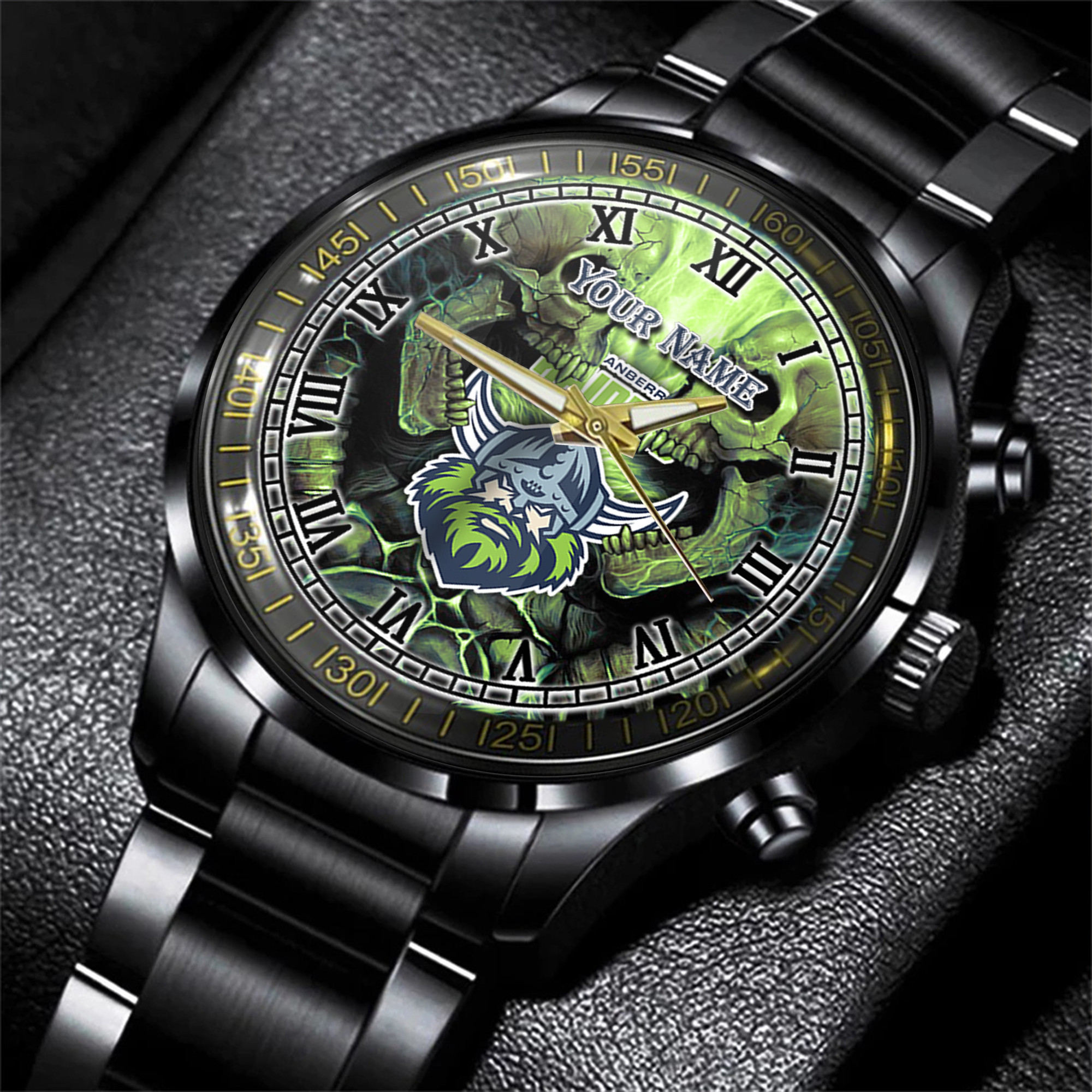 Goalzenith Canberra Raiders NRL Personalized Style 3D Men Hand Watch Gift For Fans