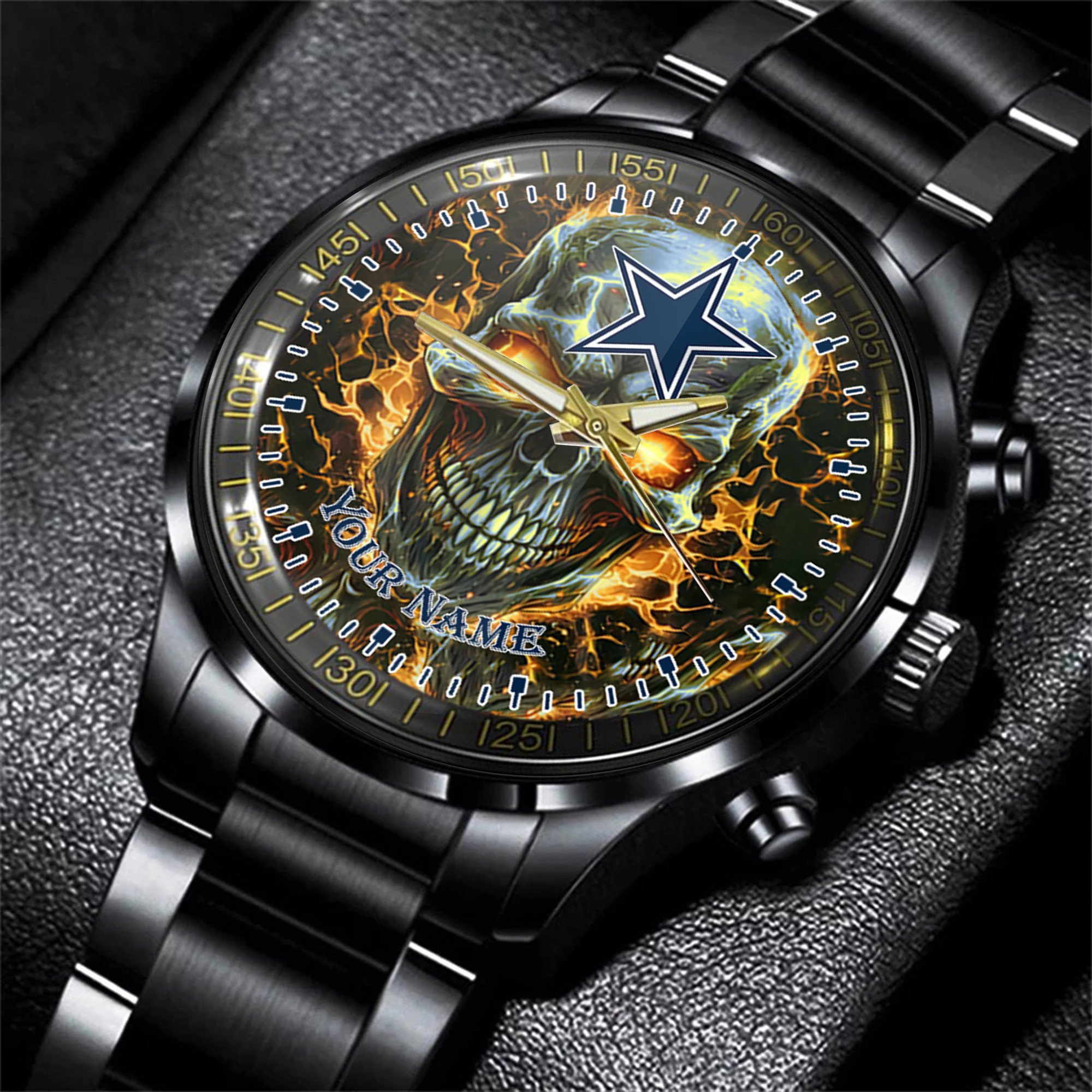 Goalzenith Dallas Cowboys NFL Men Hand Watch Personalized Gift For Fans