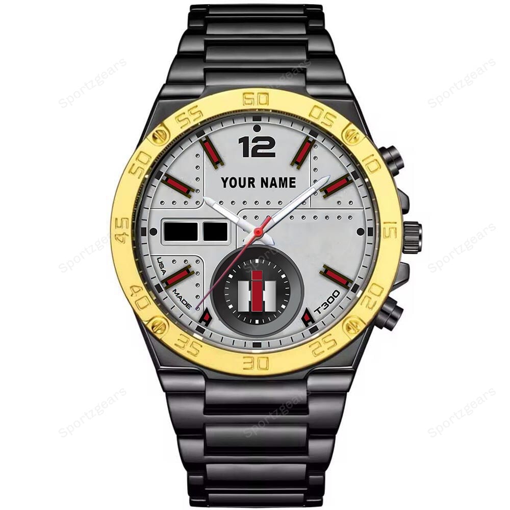 Goalzenith International Harvester Tractor Personalized New Hand Watch Gift For Fans