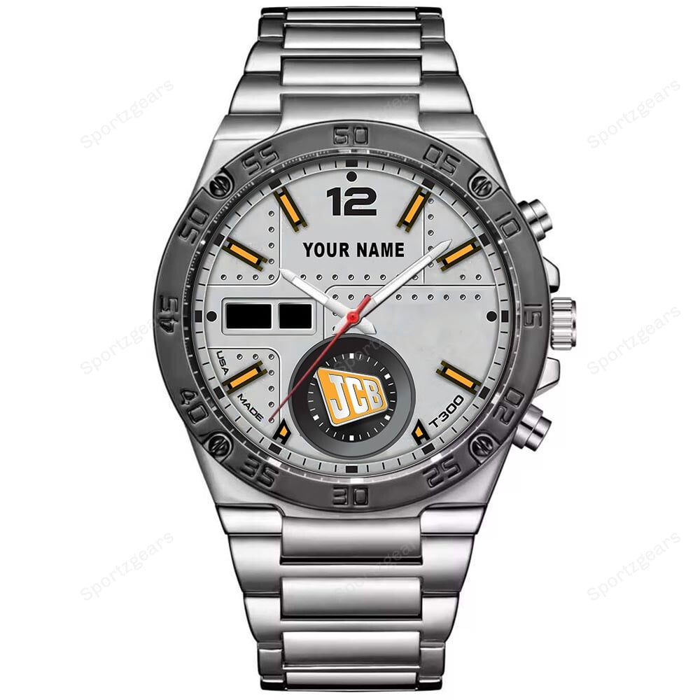 Goalzenith JCB Tractor Personalized New Hand Watch Gift For Fans