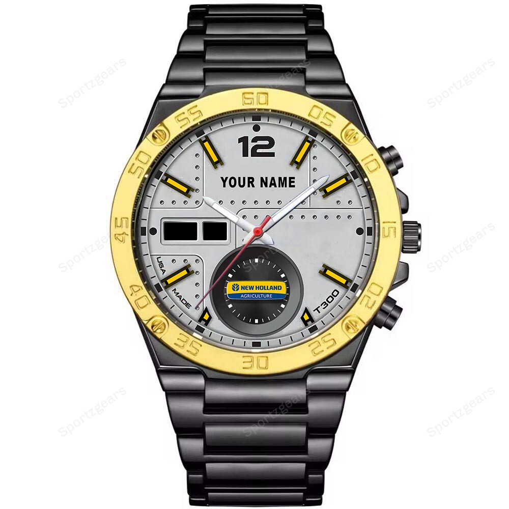 Goalzenith New Holland Tractor Personalized New Hand Watch Gift For Fans