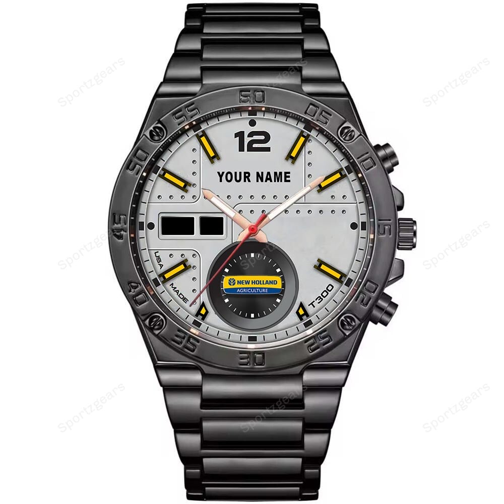 Goalzenith New Holland Tractor Personalized New Hand Watch Gift For Fans
