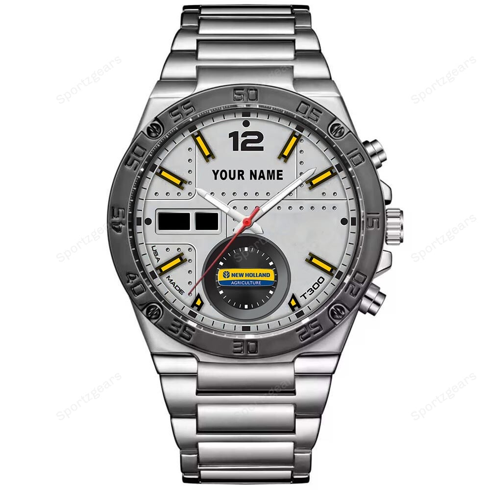 Goalzenith New Holland Tractor Personalized New Hand Watch Gift For Fans