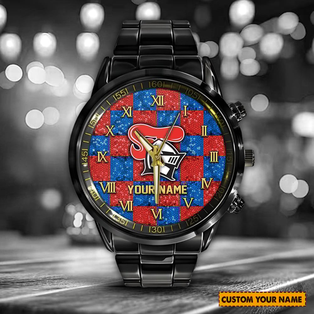 Goalzenith Newcastle Knights NRL Customized Hand Watch For Fan