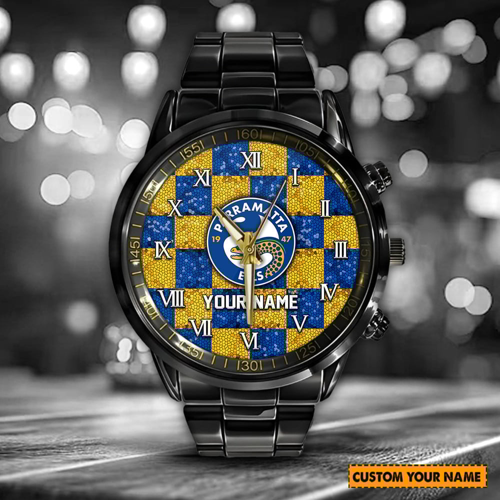 Goalzenith Parramatta Eels NRL Customized Hand Watch For Fan