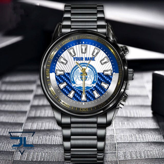 Goalzenith Peterborough United EFL New Custom Name Hand Watch Gifts For Fans
