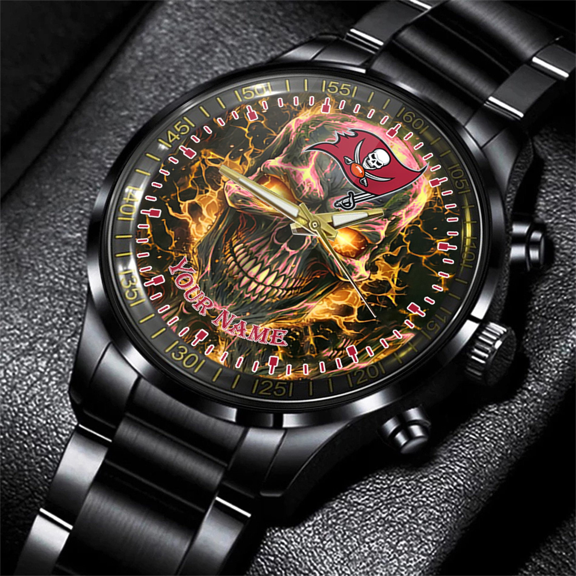 Goalzenith Tampa Bay Buccaneers NFL Men Hand Watch Personalized Gift For Fans