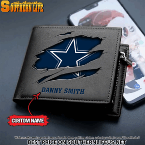 Goalzenith Dallas Cowboys NFL Men's Leather Wallet Gift For Fan