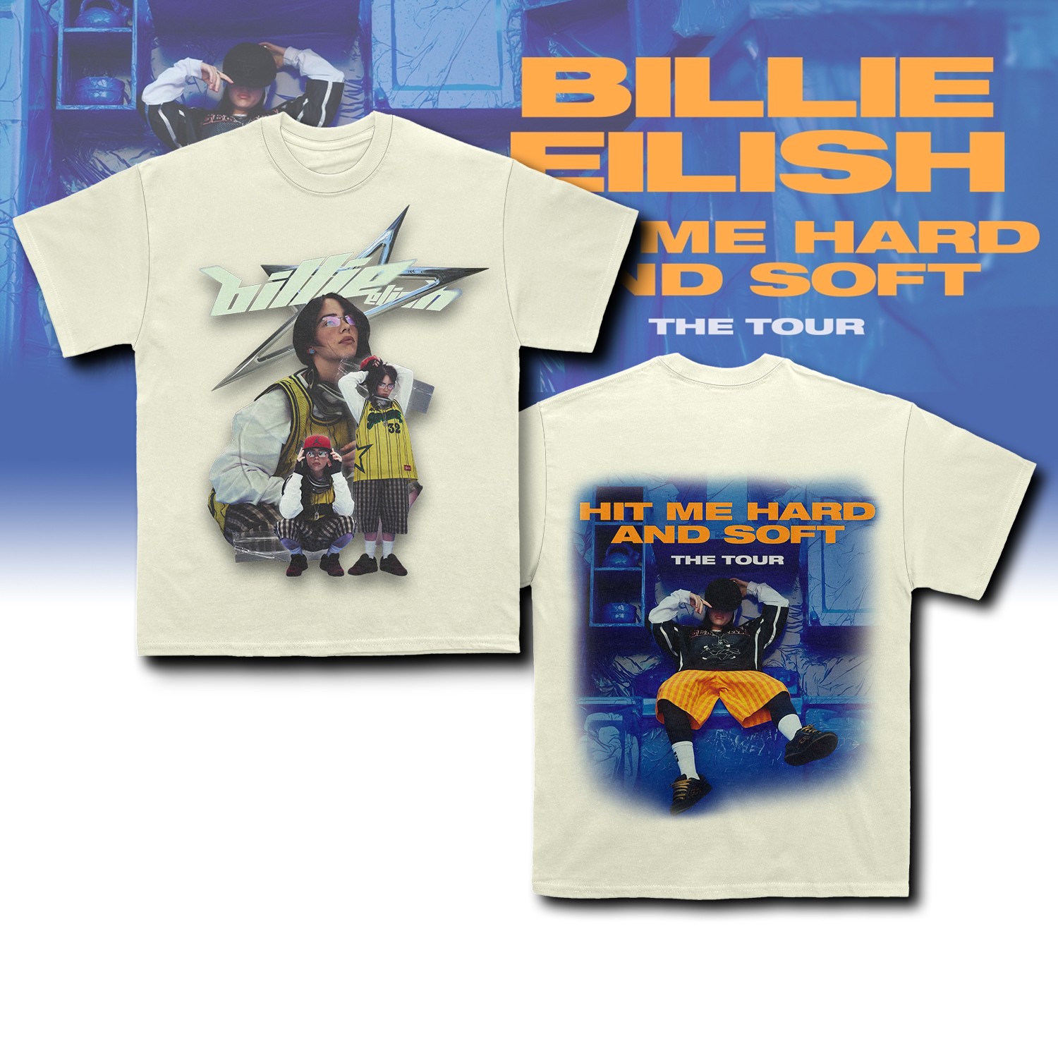 Goalzenith Billie Eilish Singer Personalized T-Shirt For Fans