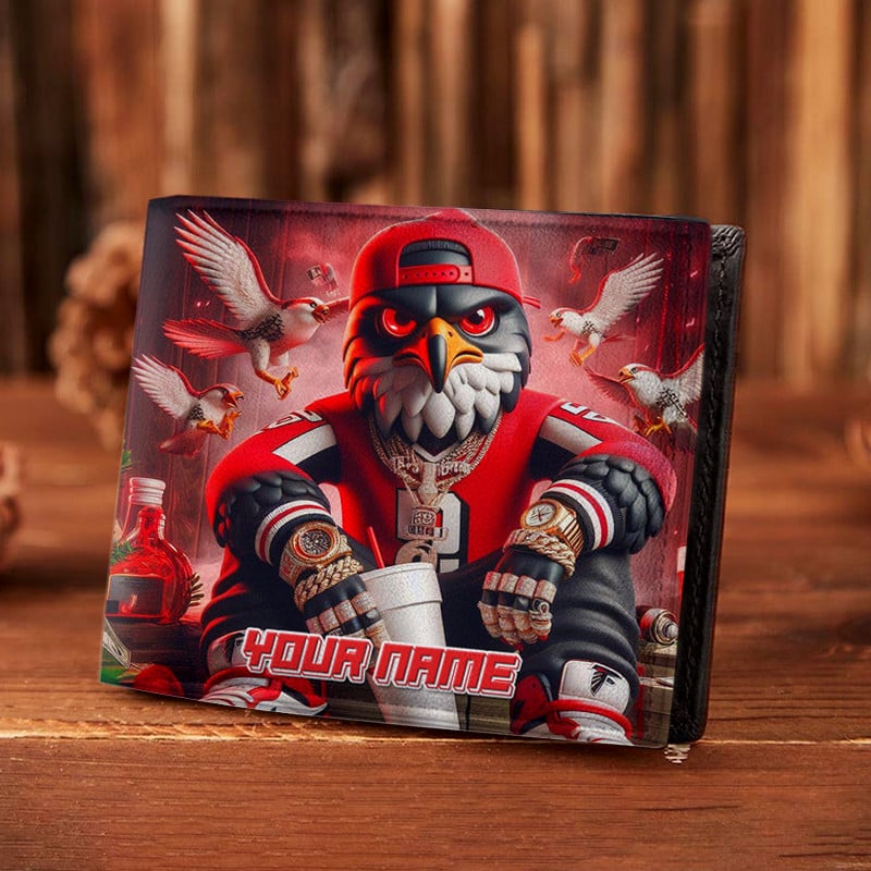 Goalzenith Atlanta Falcons NFL Folded Wallet Perfect Gift For Fan