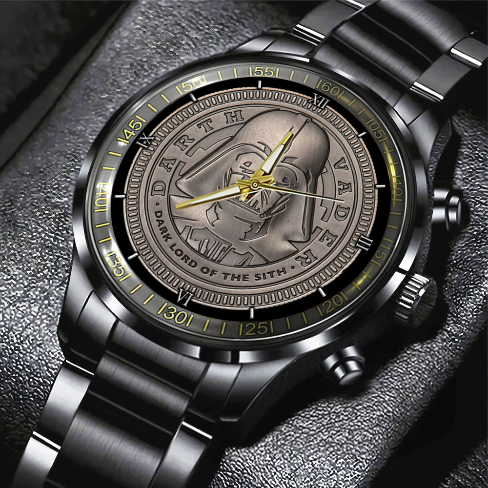 Goalzenith Black Sabbath Music Black Stainless Steel Watch Gift For Fan