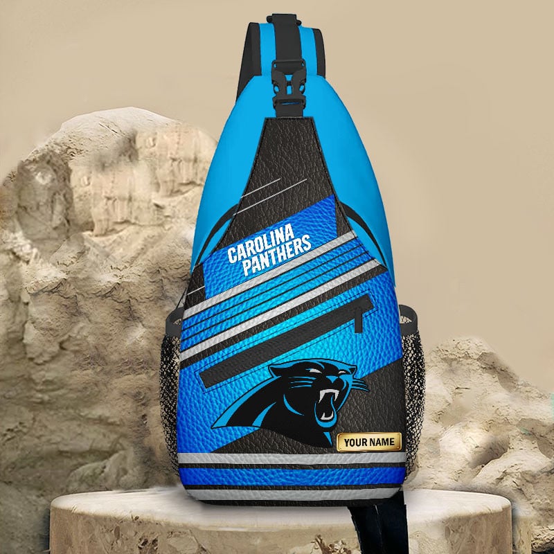 Goalzenith Carolina Panthers NFL New Style Sling Bag Custom Name Gift For Fan