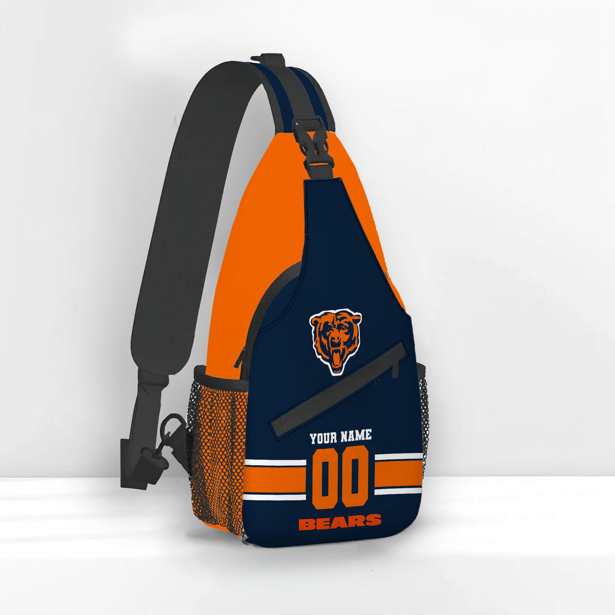 Goalzenith Chicago Bears NFL Personalized Sling Bag Gift For Fan