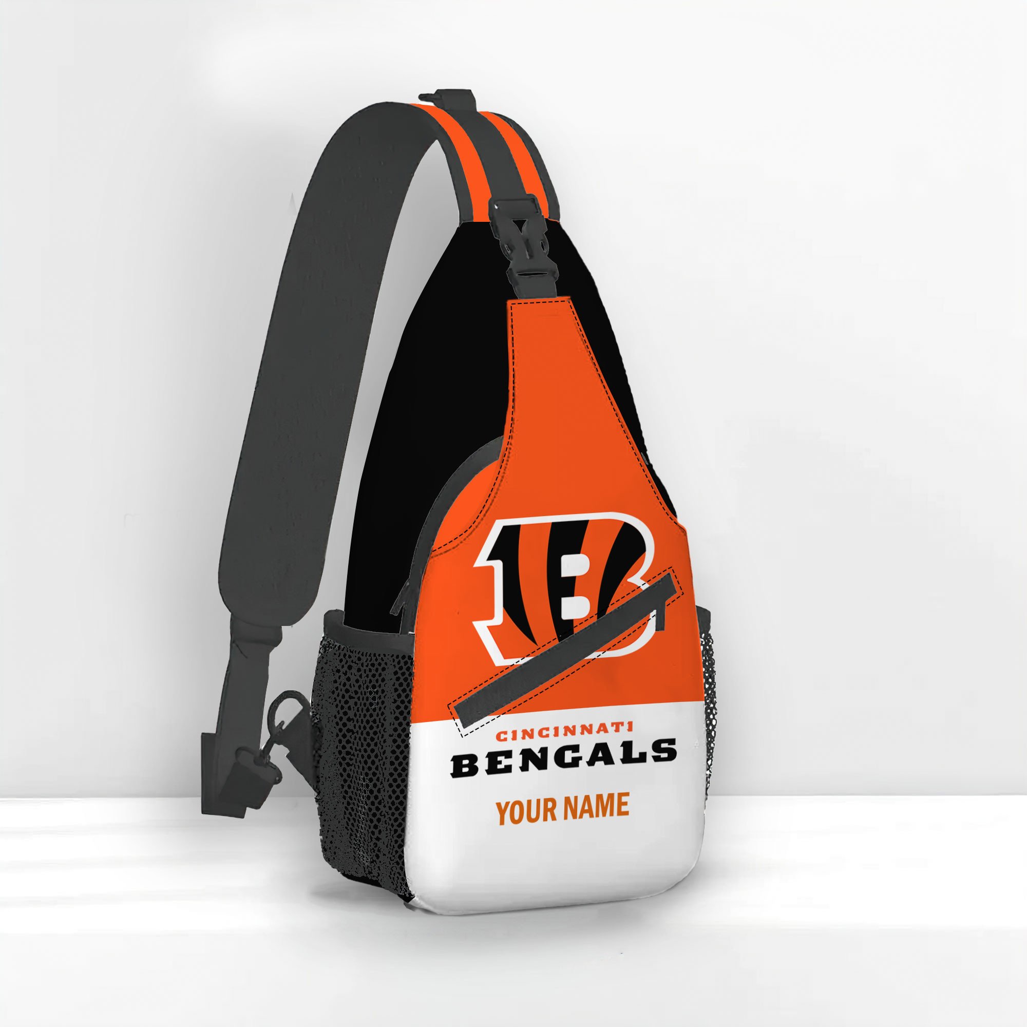 Goalzenith Cincinnati Bengals NFL Personalized Sling Bag Gift For Fan