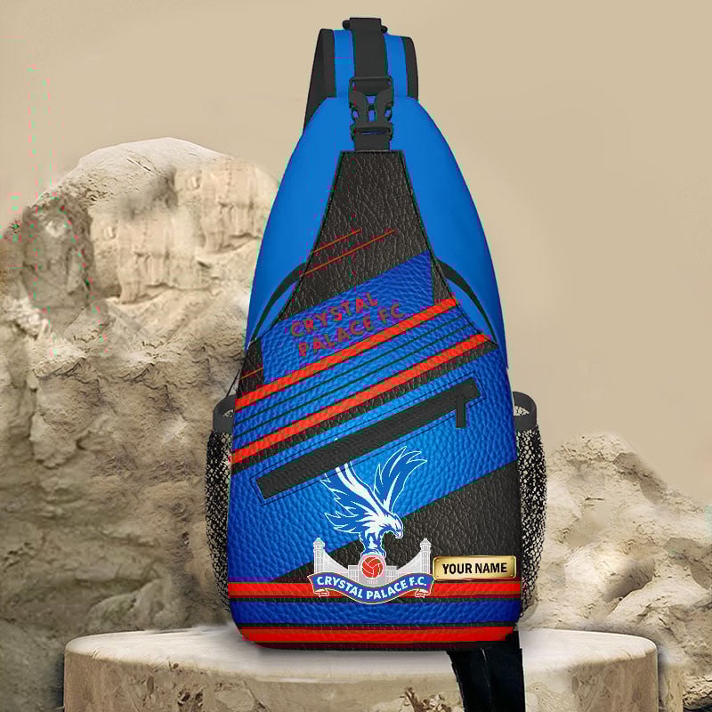 Goalzenith Crystal Palace EPL Football New Sling Bag Personalized Gift For Fan