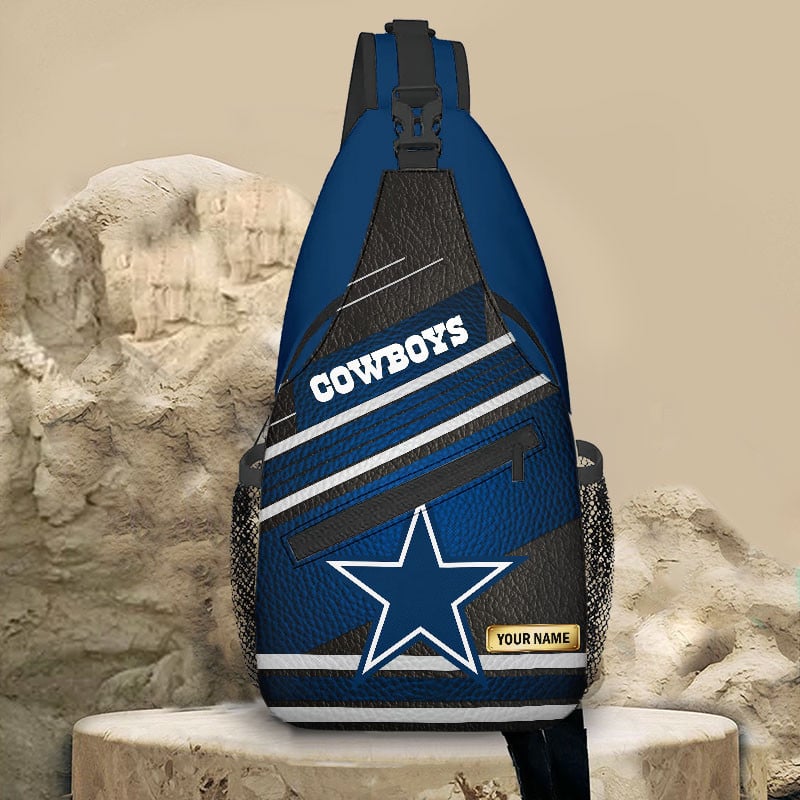 Goalzenith Dallas Cowboys NFL New Style Sling Bag Custom Name Gift For Fan