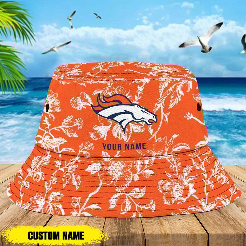 Goalzenith Denver Broncos NFL Bucket Hat Gift For Fan