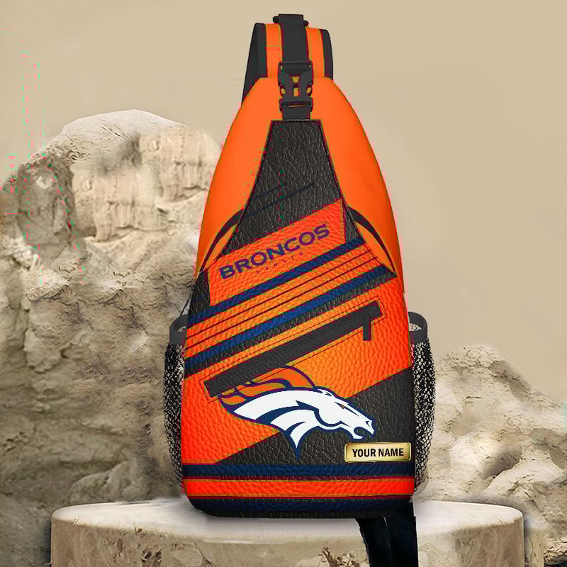 Goalzenith Denver Broncos NFL New Style Sling Bag Custom Name Gift For Fan