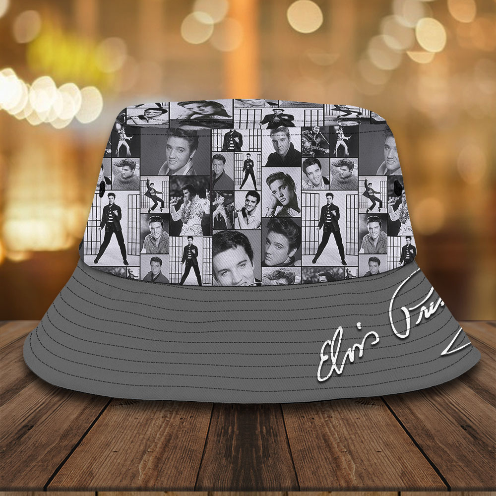 Goalzenith Elvis Presley Music Bucket Hat Gift For Fan