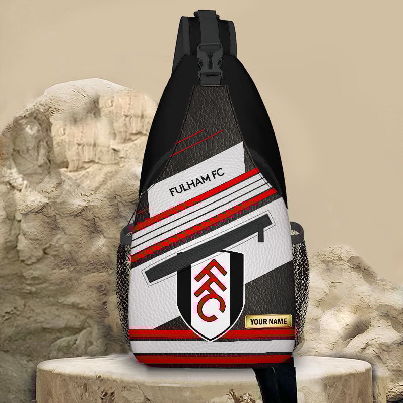 Goalzenith Fulham FC EPL Football New Sling Bag Personalized Gift For Fan