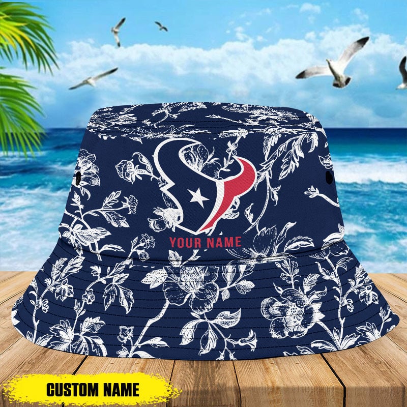 Goalzenith Houston Texans NFL Bucket Hat Gift For Fan