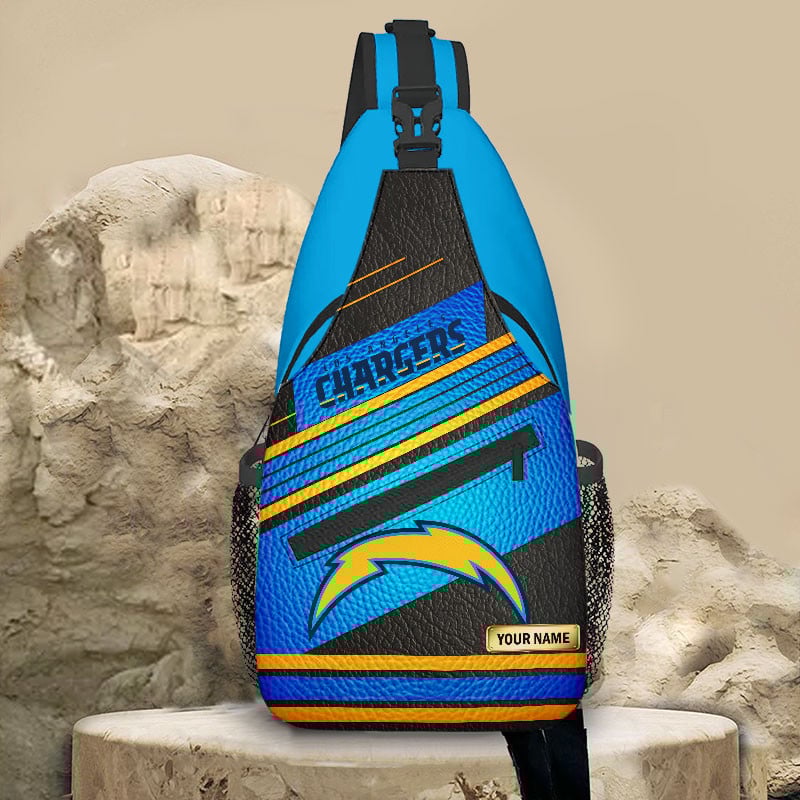 Goalzenith Los Angeles Chargers NFL New Style Sling Bag Custom Name Gift For Fan