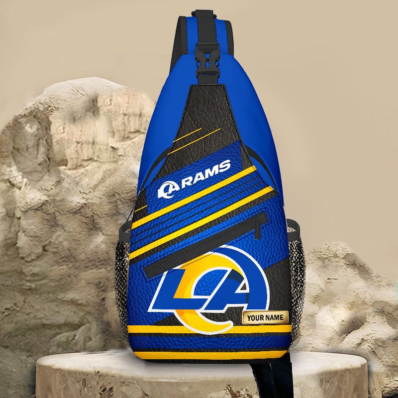 Goalzenith Los Angeles Rams NFL New Style Sling Bag Custom Name Gift For Fan