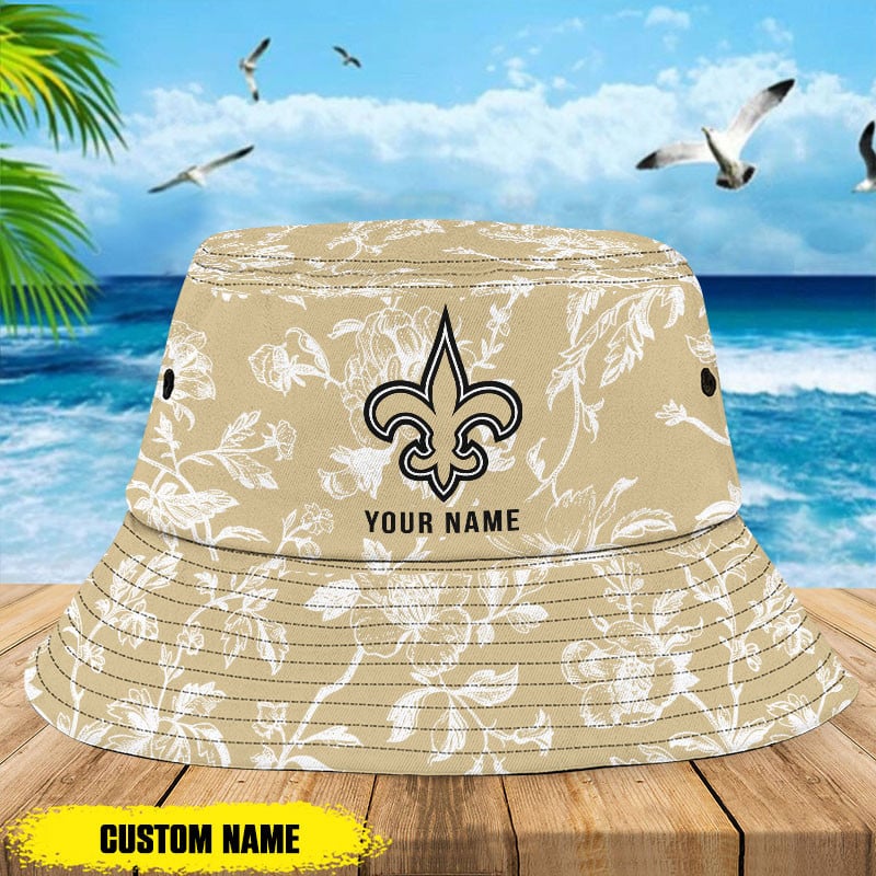 Goalzenith New Orleans Saints NFL Bucket Hat Gift For Fan