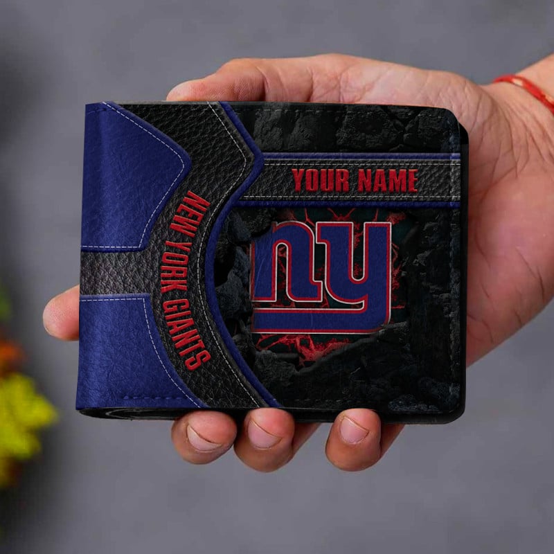 Goalzenith New York Giants NFL Men Folded Wallet Gift For Fans