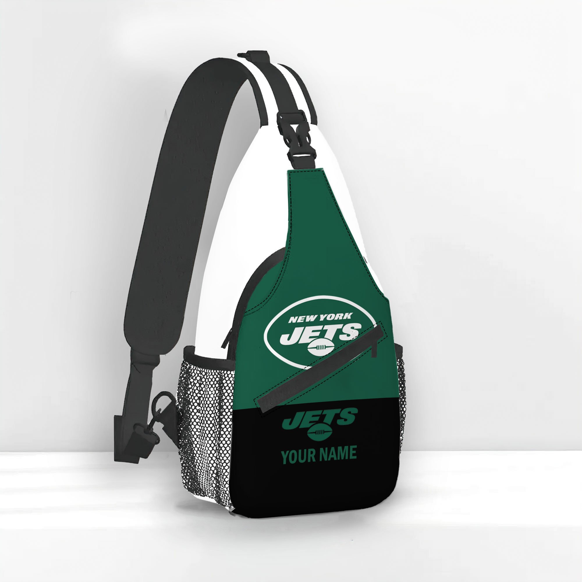 Goalzenith New York Jets NFL Personalized Sling Bag Gift For Fan