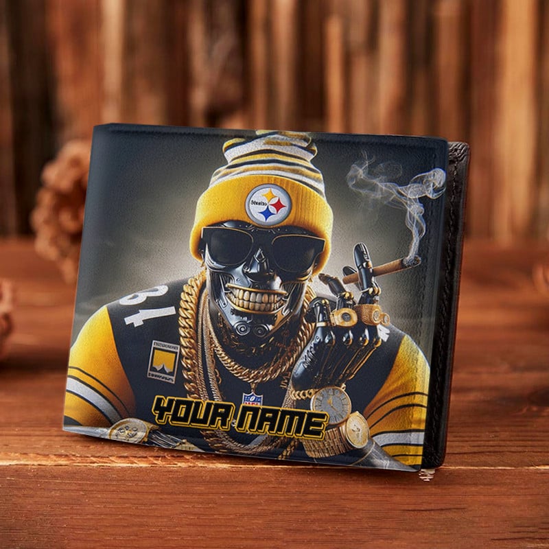 Goalzenith Pittsburgh Steelers NFL Folded Wallet Perfect Gift For Fan