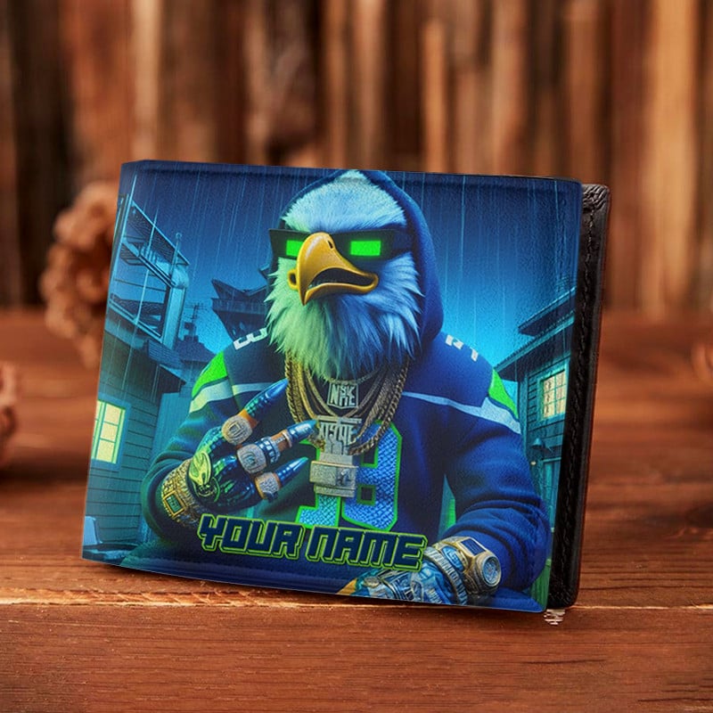 Goalzenith Seattle Seahawks NFL Folded Wallet Perfect Gift For Fan