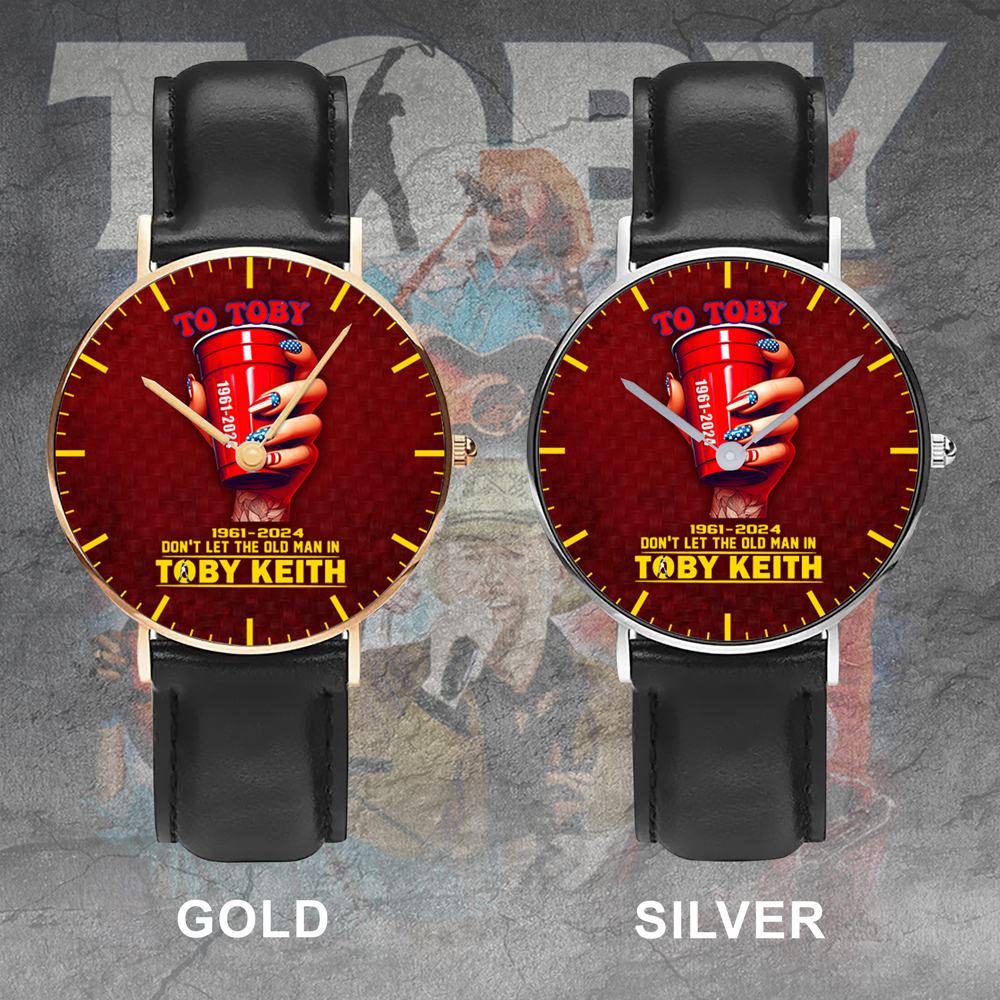 Goalzenith Toby Keith Music Alloy Quartz Watch Gift For Fan