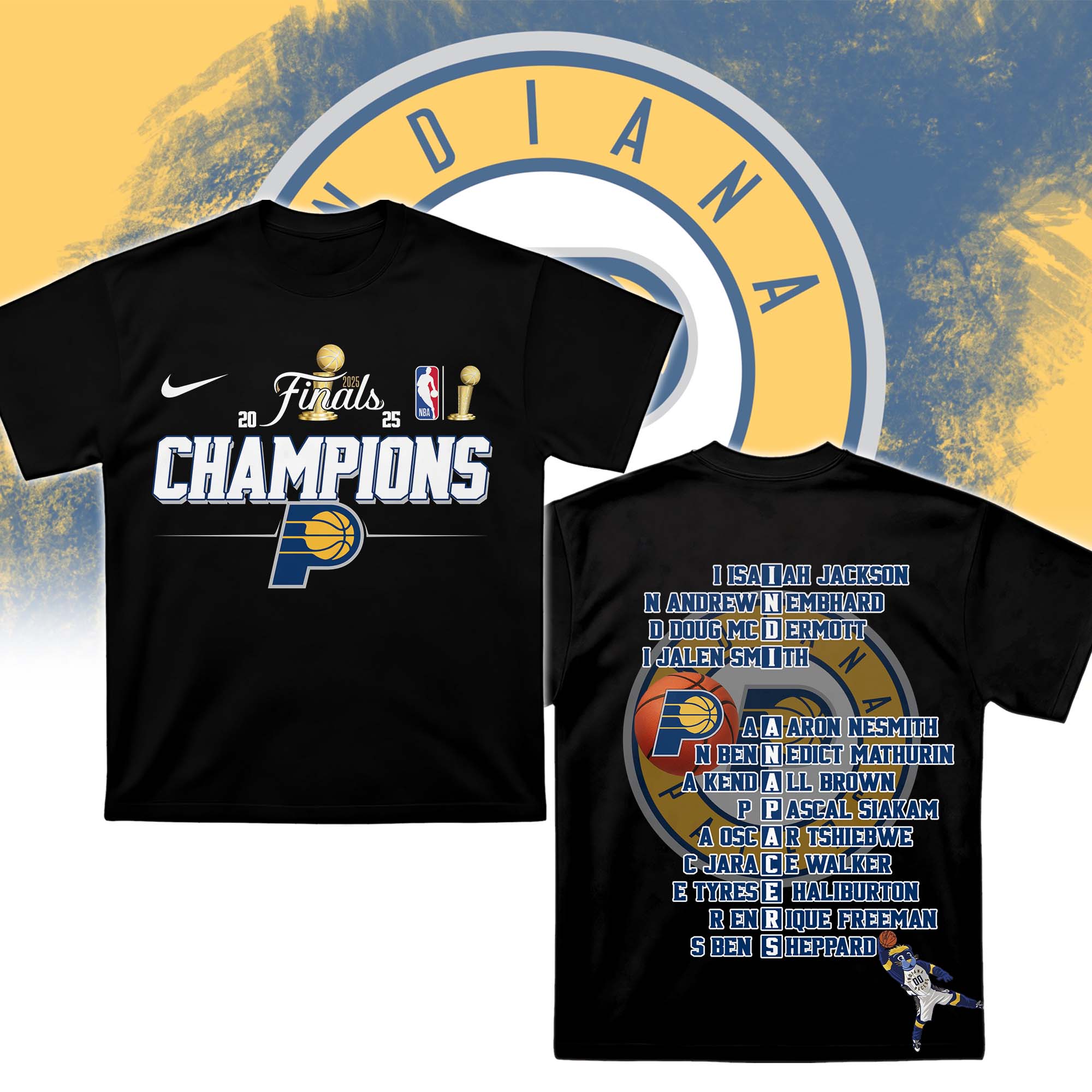 Goalzenith IIndiana Pacers x NBA Personalized T-shirt Gift For Fan