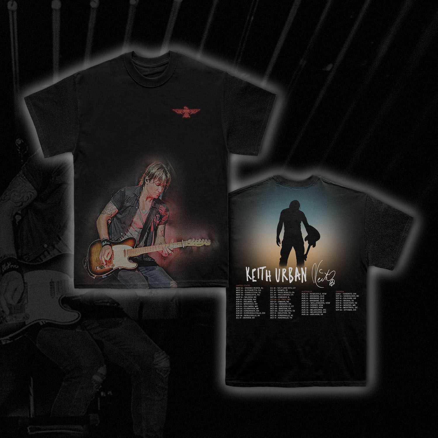 Goalzenith Keith Urban T Shirt Gifts For Fans