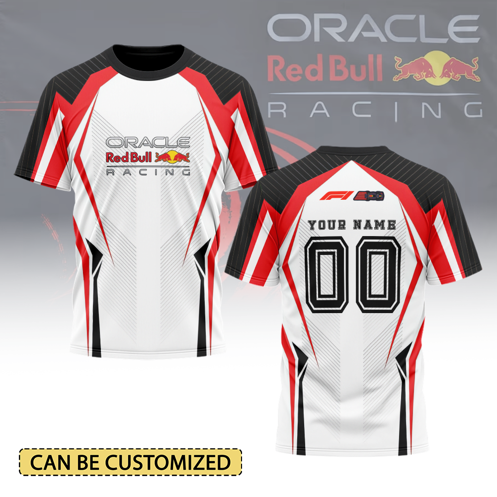 Goalzenith Oracle Red Bull F1 Team T-Shirt For Fans