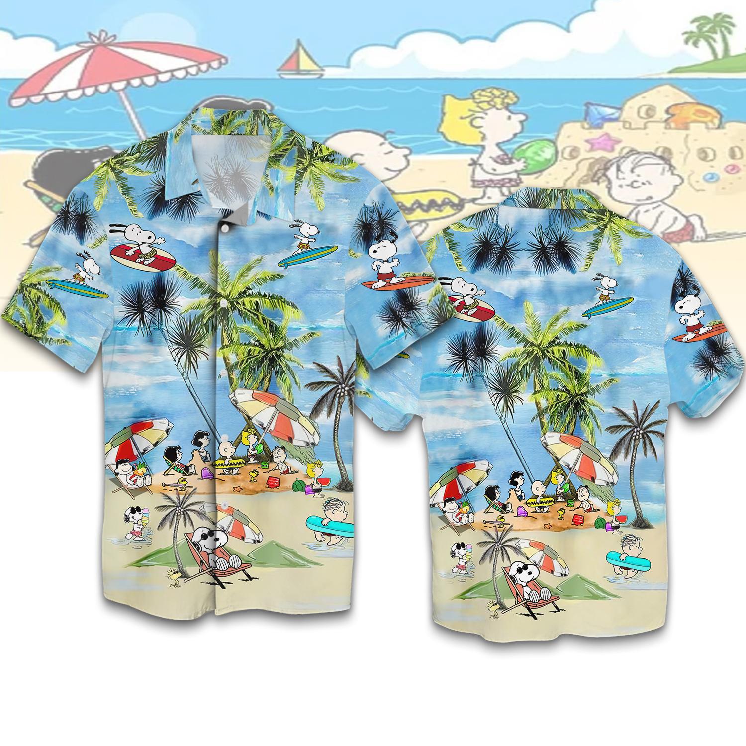 Goalzenith Snoopy Hawaiian Shirt Gifts For Fans
