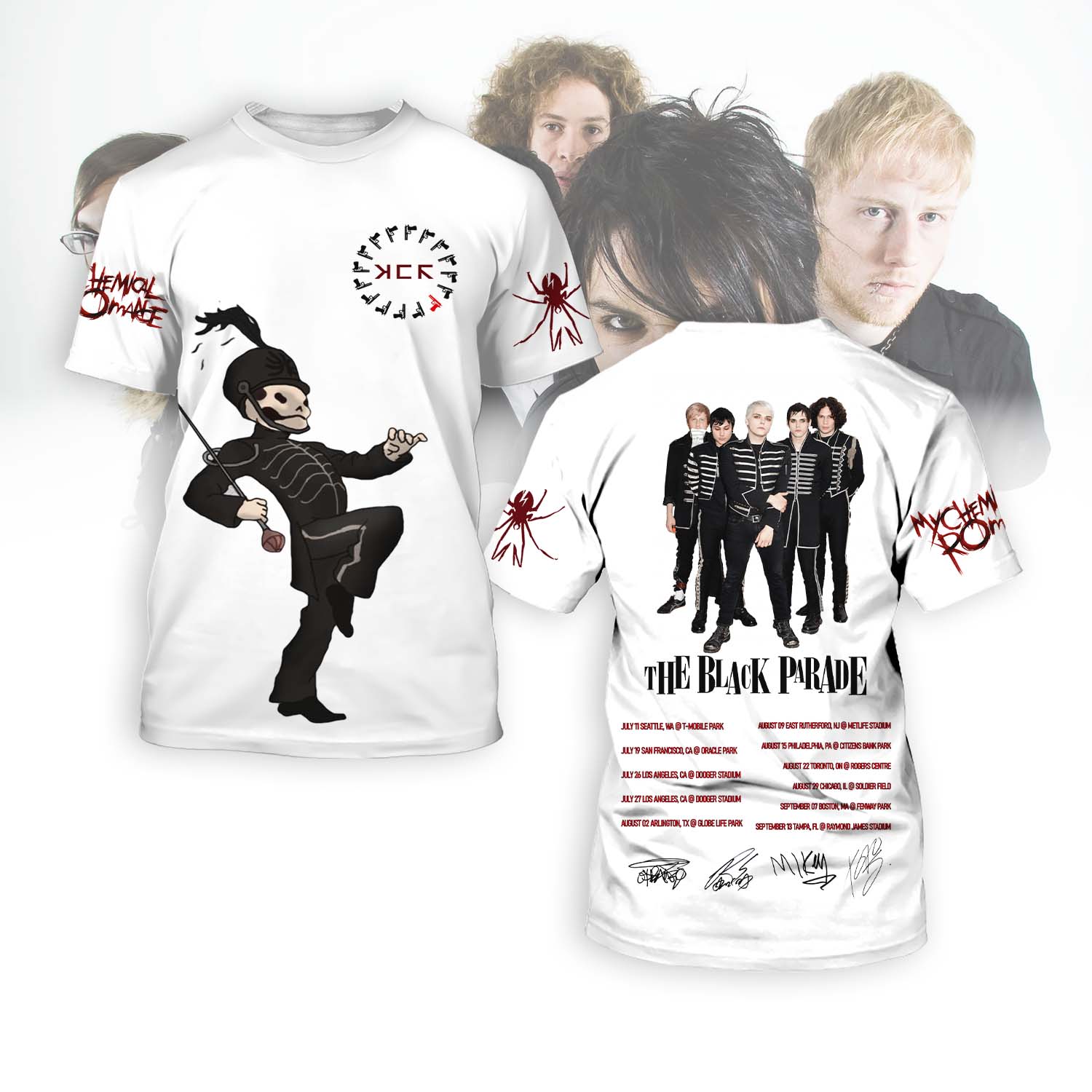 Goalzenith My Chemical Romance T-Shirt For Fan