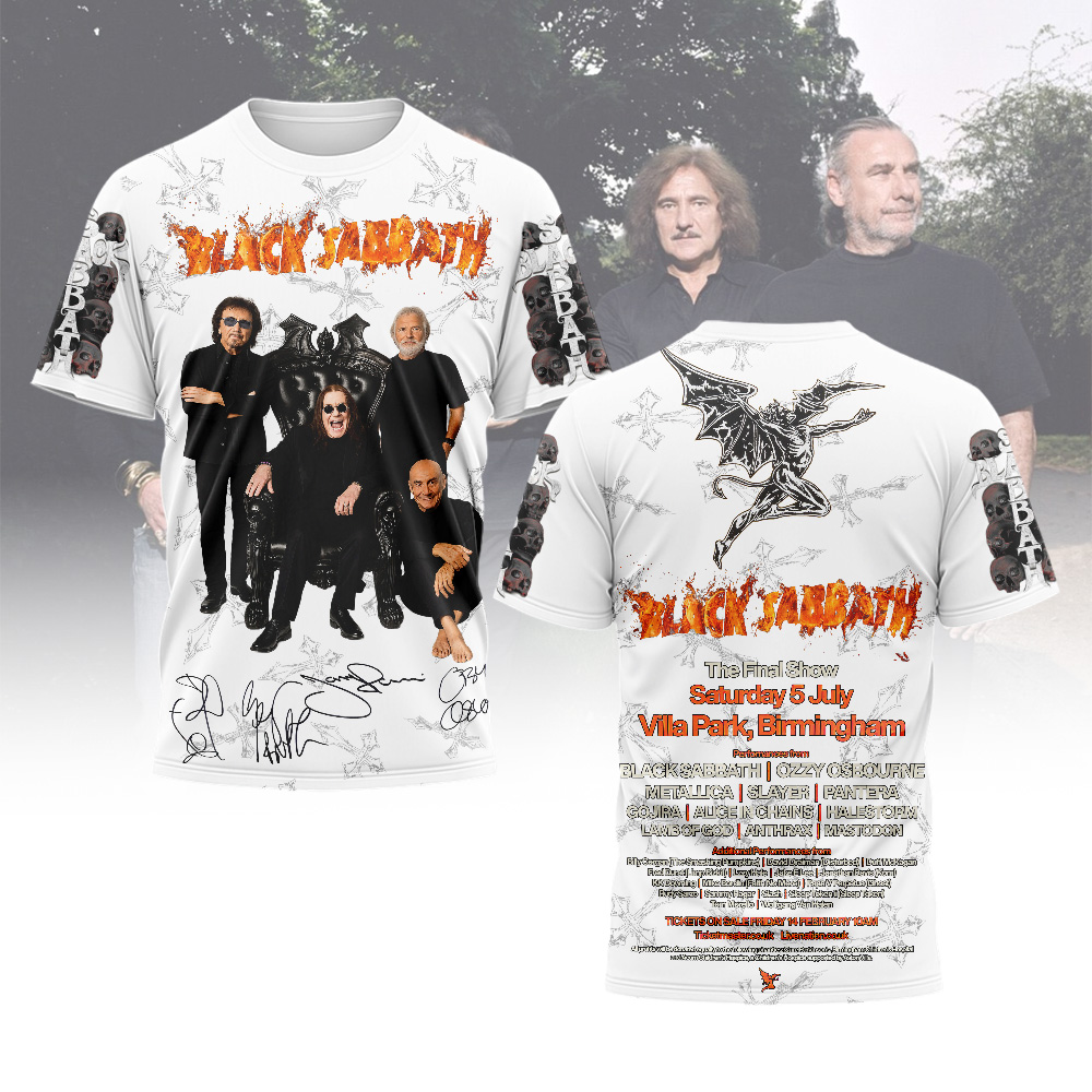 Goalzenith Black Sabbath T Shirt Gift For Fans
