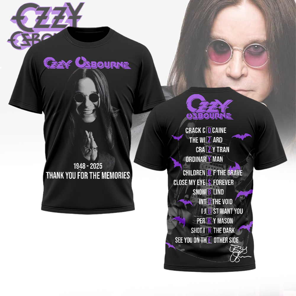 Goalzenith Ozzy Osbourne T Shirt Gift For Fans