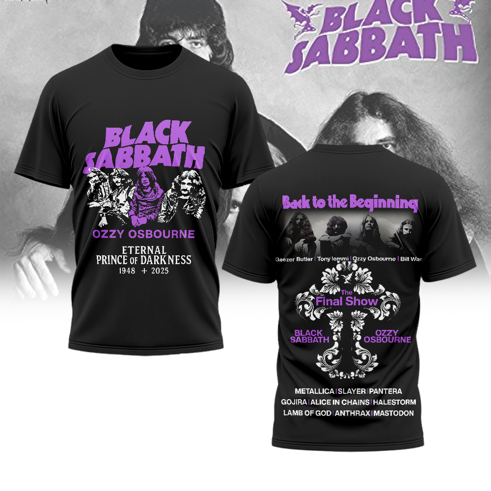 Goalzenith Black Sabbath T Shirt Gift For Fans