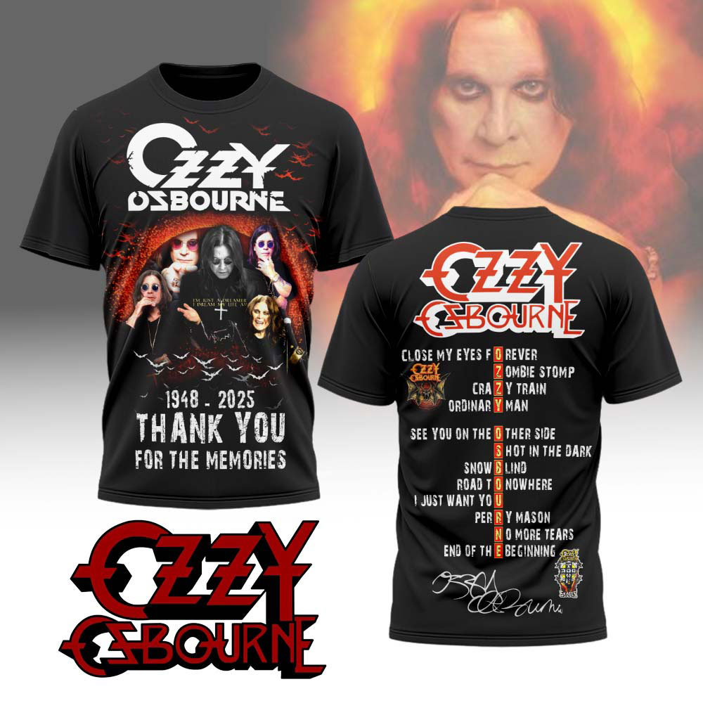 Goalzenith Ozzy Osbourne T Shirt Gift For Fans