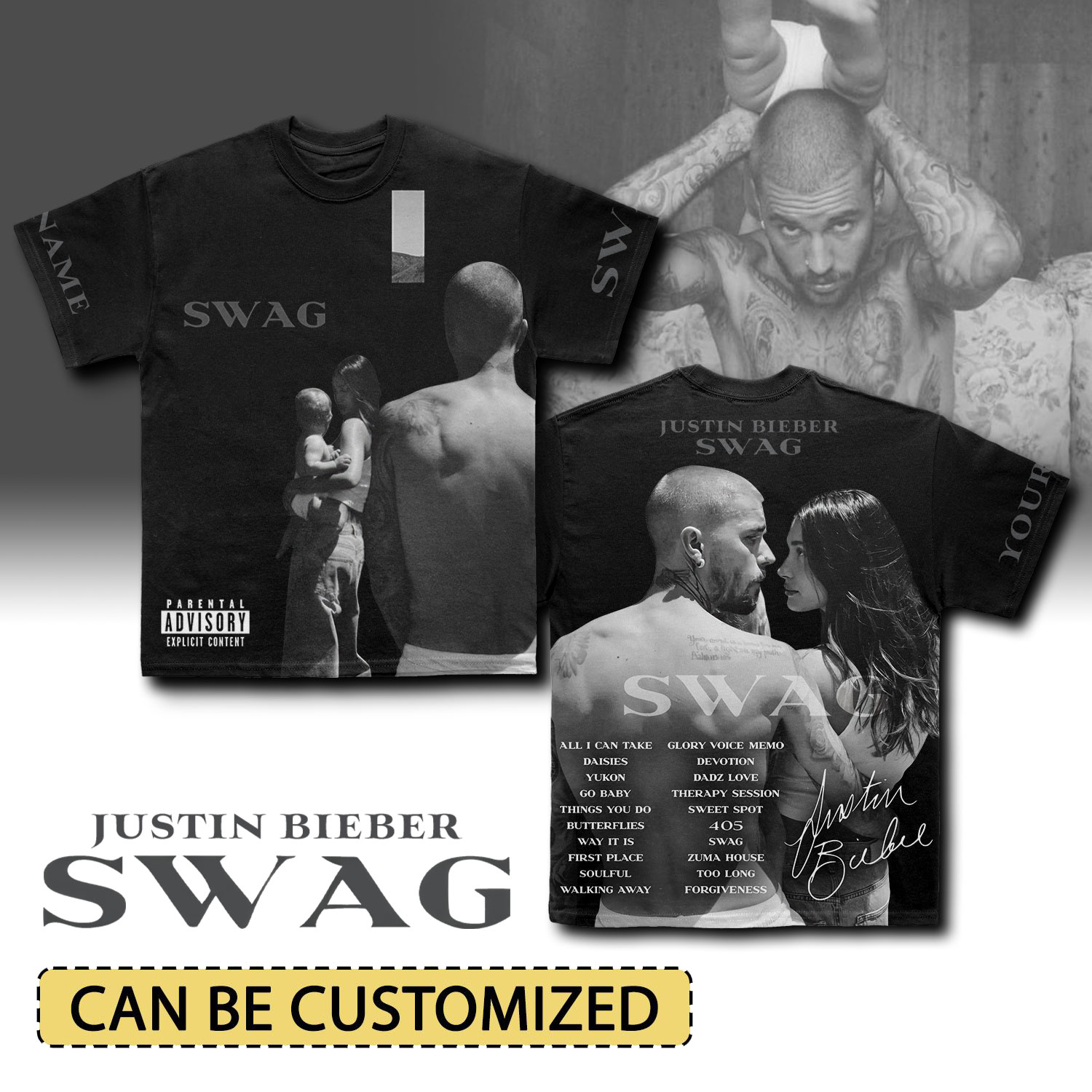 Goalzenith Justin Bieber Personalized T Shirt Gift For Fans