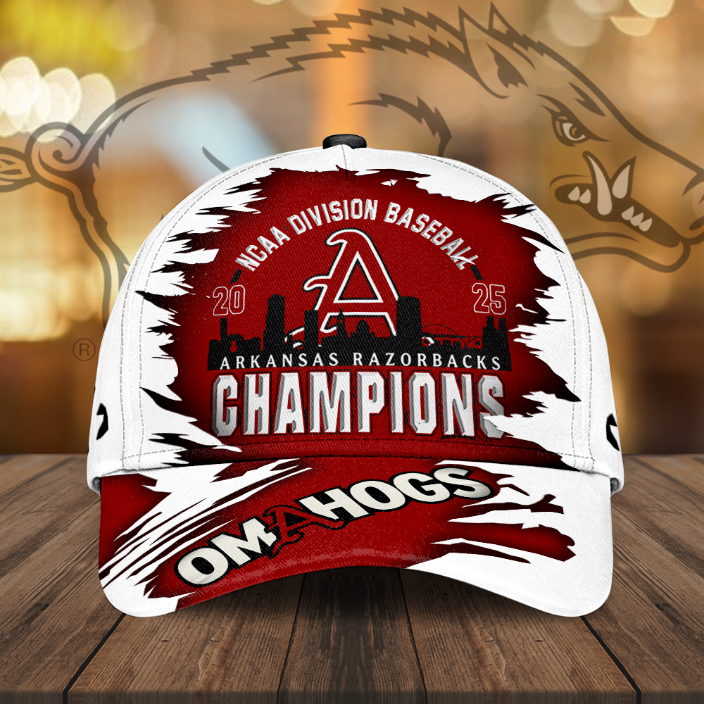 Goalzenith Arkansas Razorbacks NCAA Baseball Classic Cap For Fan