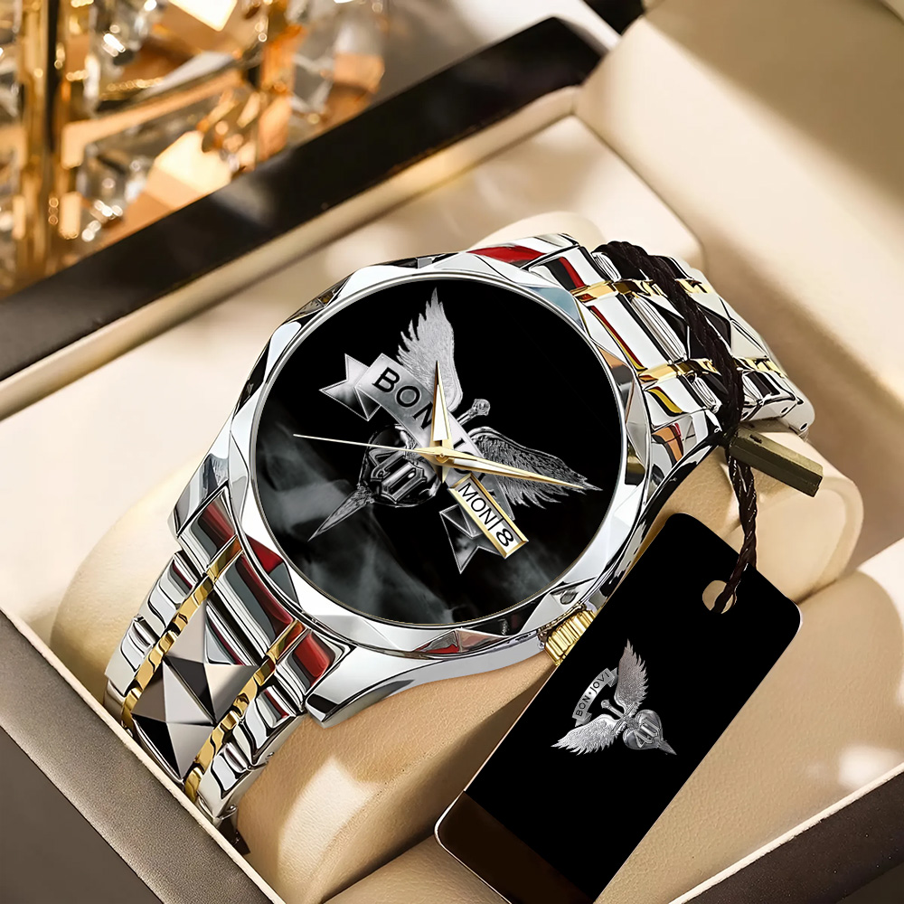 Goalzenith Bon Jovi Music Alloy Luxury Quartz Watch For Fan