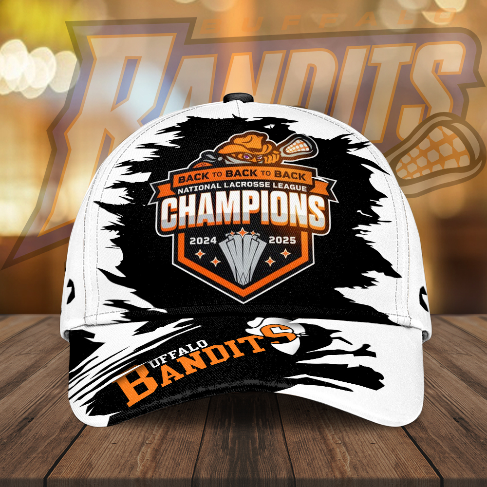 Goalzenith Buffalo Bandits NLL Classic Cap For Fan