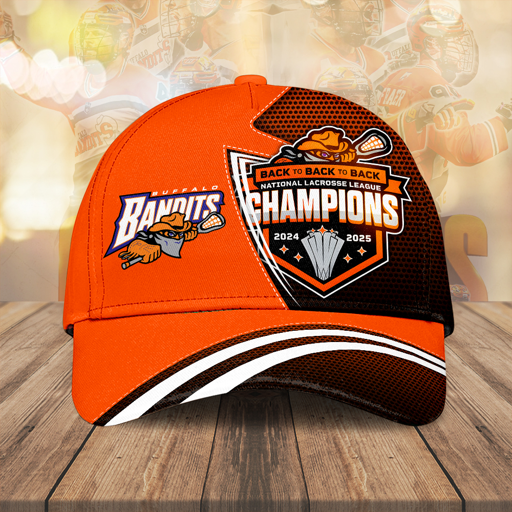 Goalzenith Buffalo Bandits NLL Classic Cap For Fan